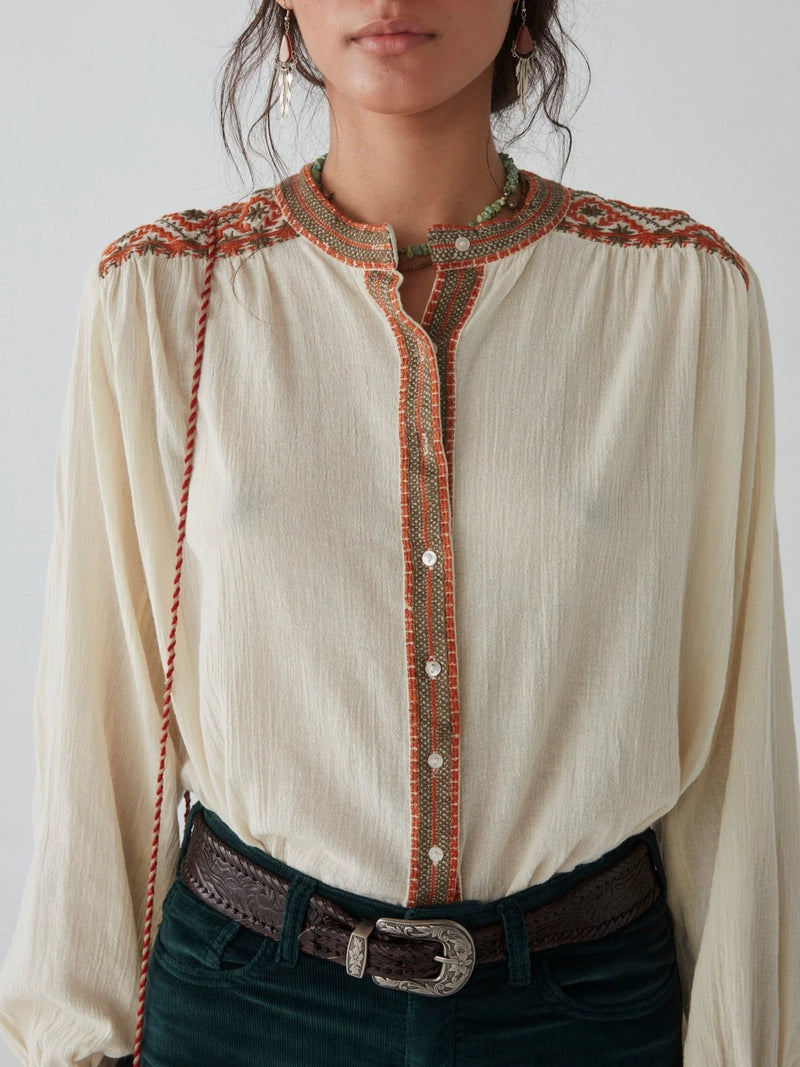 Blusa Beth Calabaza